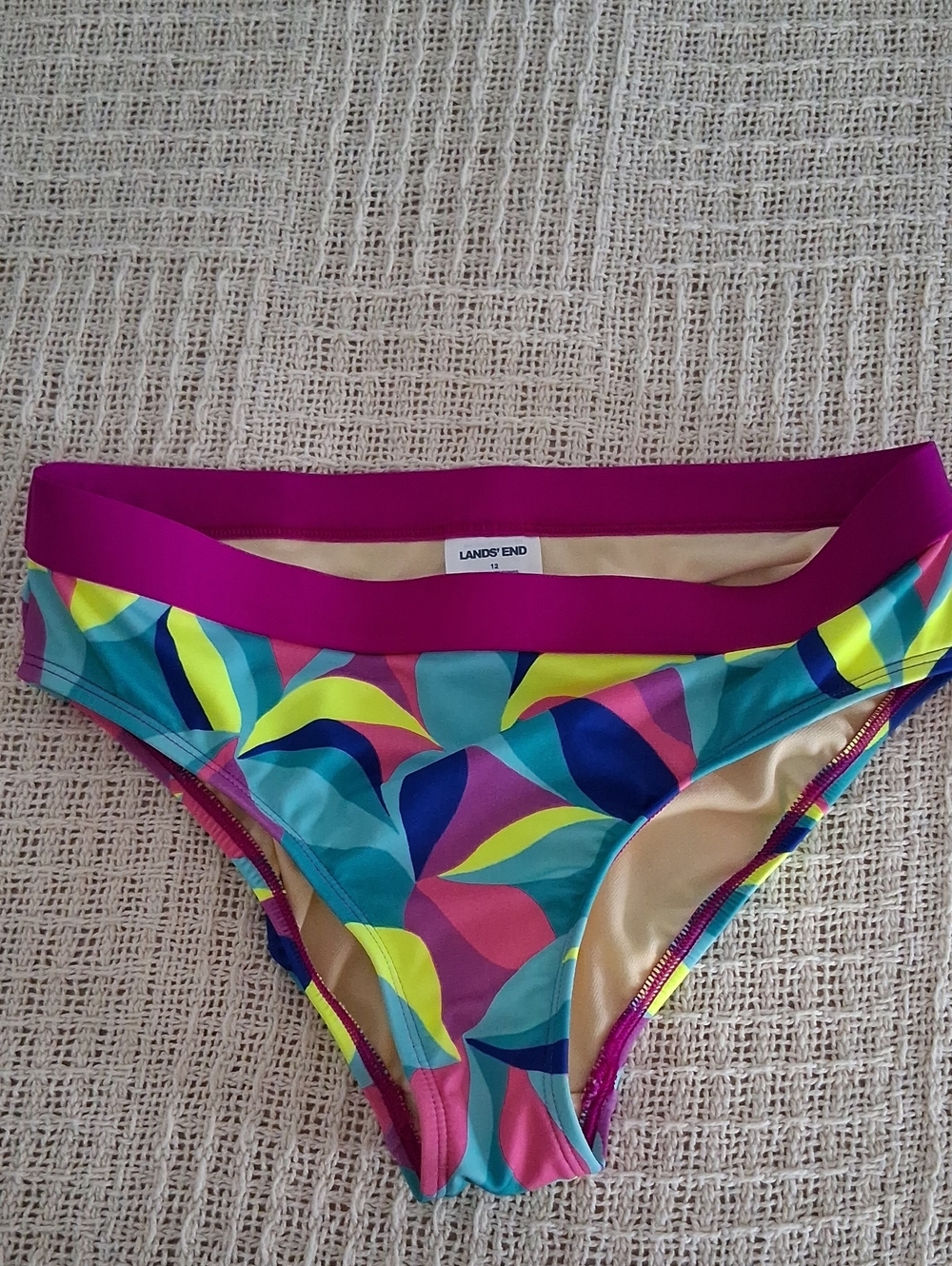 Girls Lands End Swim Bottom NEW